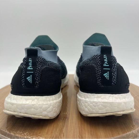 Adidas Ultra Boost Laceless Parley Raw Grey Carbon Blue Spirit CM8271 Mens 8 - Picture 11 of 14